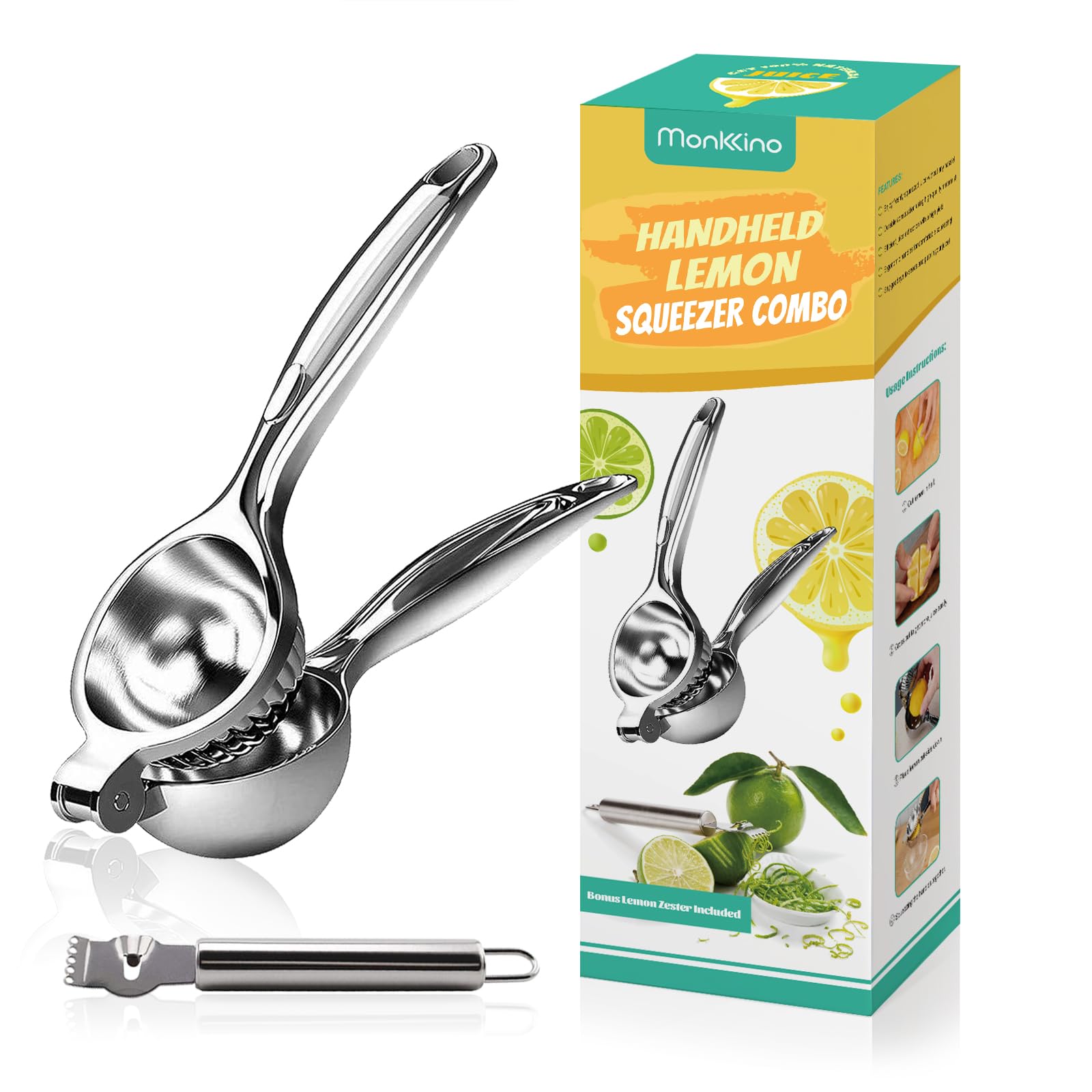 MONKKINO easy-clean design for fast rinsing after use.