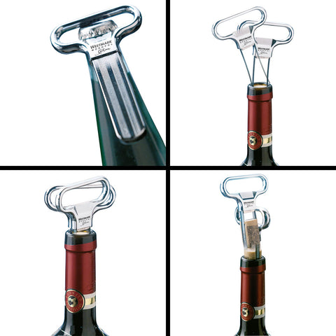 MONOPOL Westmark Germany die-cast handle provides durable, comfortable grip during use.