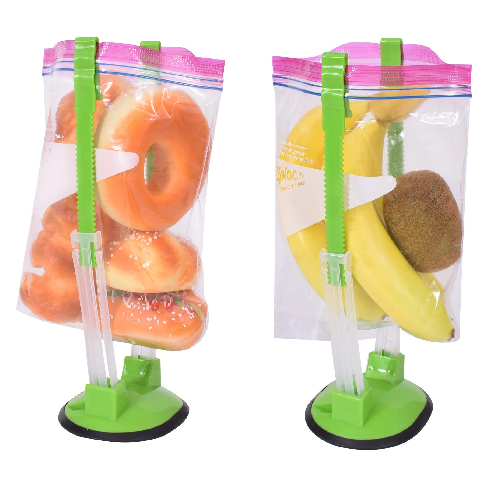 MONOTONOUS Baggy Rack measure frame ensures consistent bag sizes.