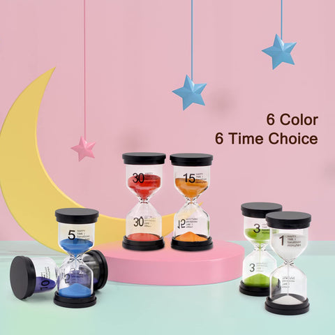 Monsin sand timer 5-minute helps manage breaks during home study.