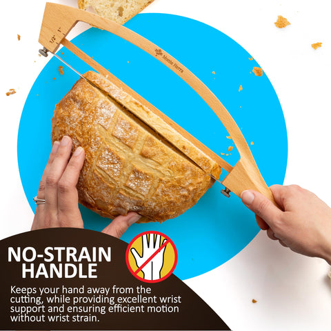 Gift-ready packaging of the MonteHerra bread knife for gifting