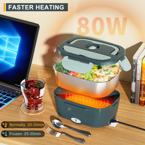 Lid seal with rubber gasket prevents leaks during transit.