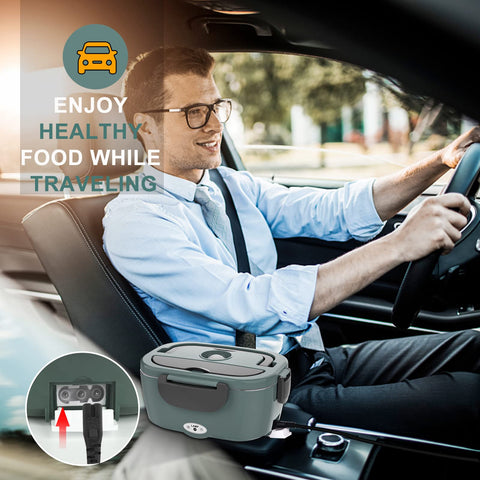 Monteka lunch box anti-scald handle for safe carrying during commutes