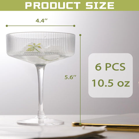 Montex crystal coupe ware durability ensures long-lasting glassware for celebrations