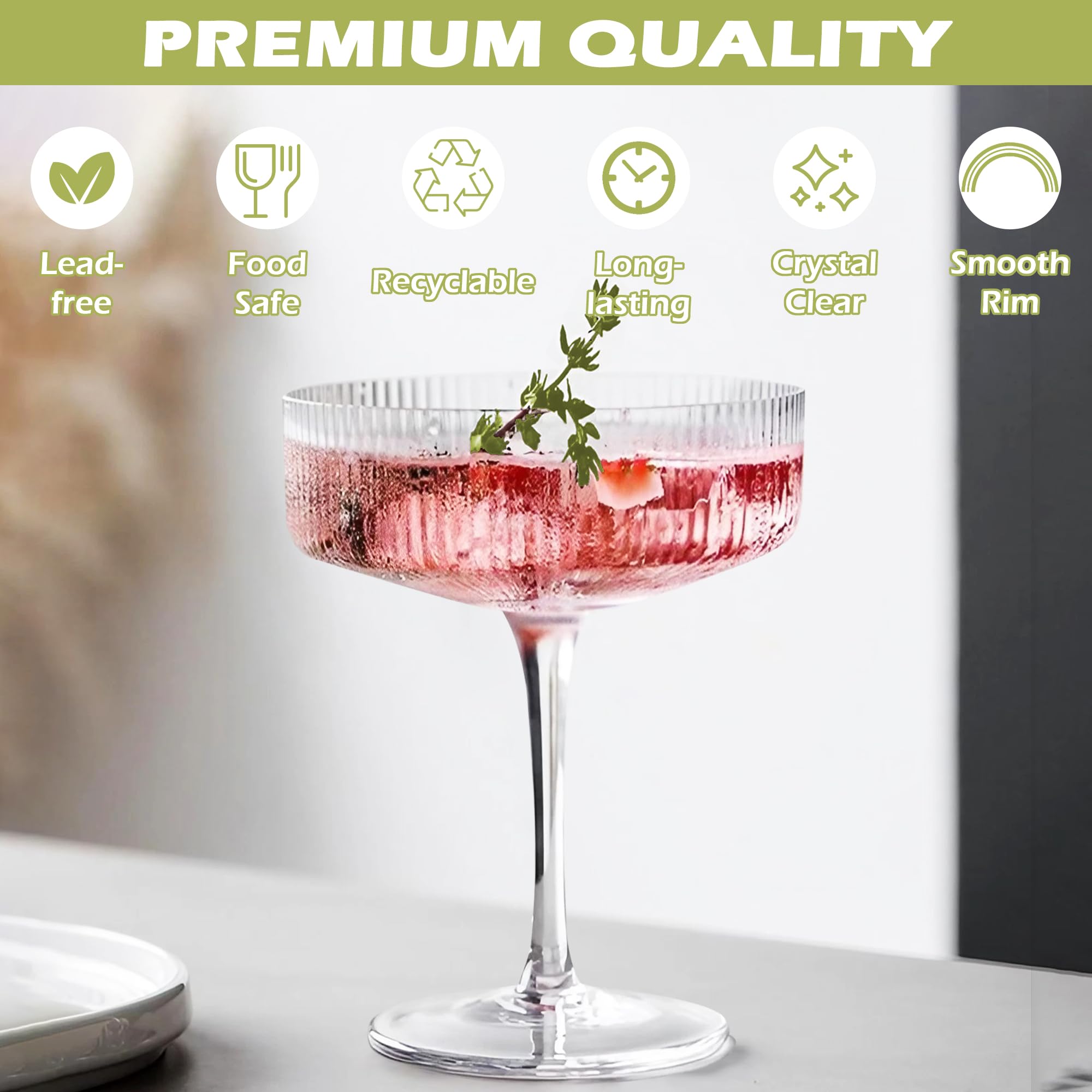 Montex dishwasher-safe glasses simplify cleanup after entertaining guests