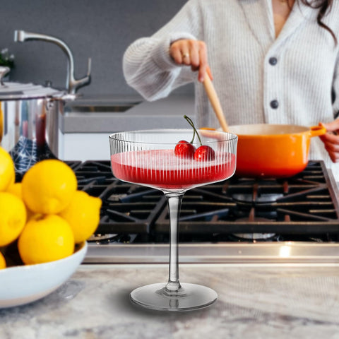 Montex glassware is easy to care for and dishwasher safe.