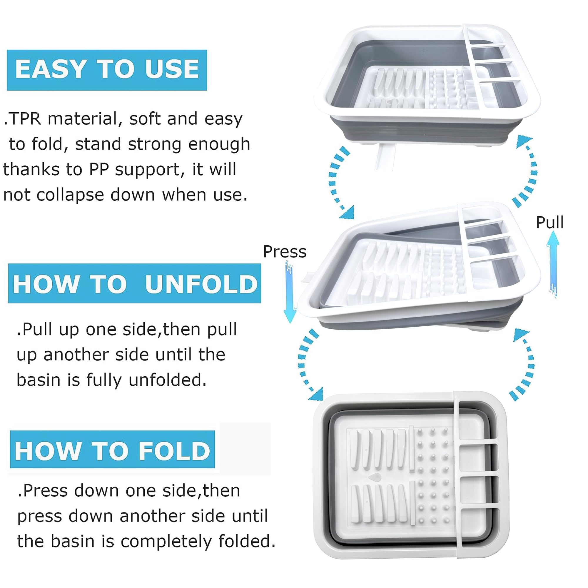 MontNorth space-saving design keeps countertops clear while drying