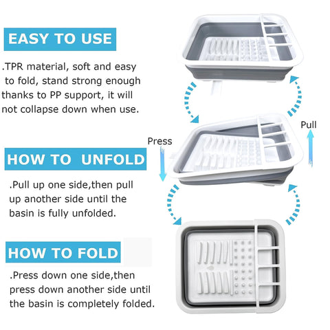 MontNorth space-saving design keeps countertops clear while drying