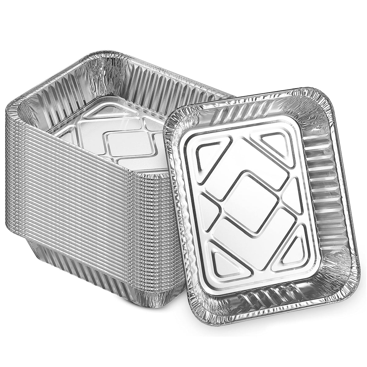 MontoPack aluminum foil pans half size ideal for bake-and-serve catering setups