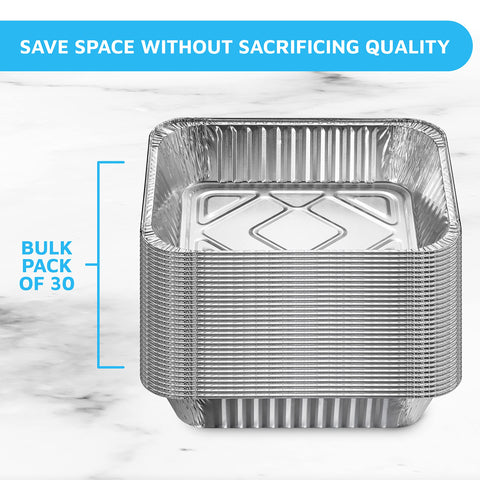 MontoPack multi-purpose foil pans for cakes, casseroles, and vegetables