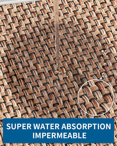MontVoo machine-washable kitchen rug simplifies cleaning after meals