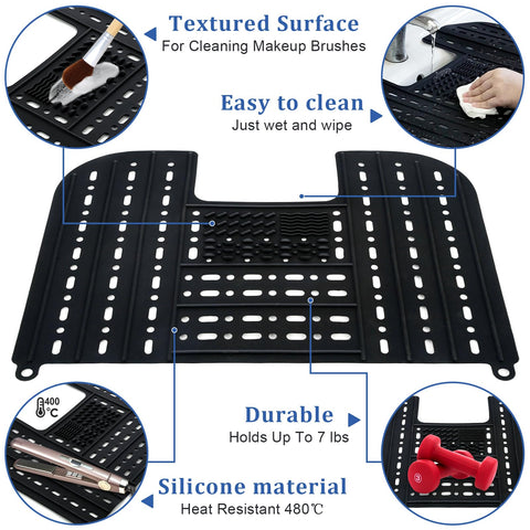 MONVIE foldable mat with hanging loop offers easy storage in small spaces.