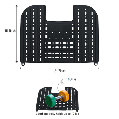 MONVIE silicone heat-resistant mat safely supports hot tools up to 480°F.