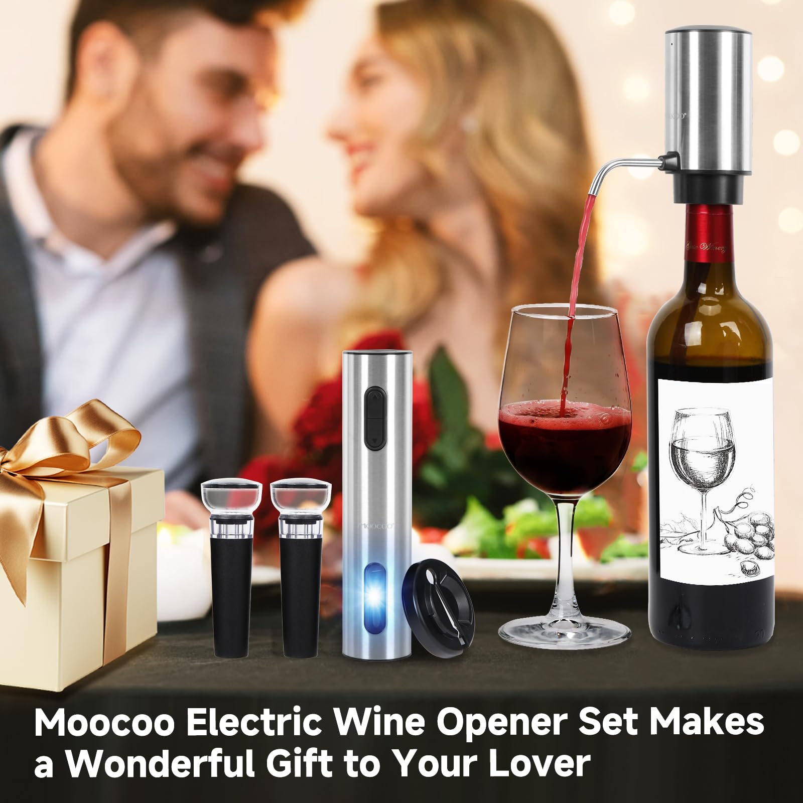 Moocoo home bar setup ideal for outdoor parties.