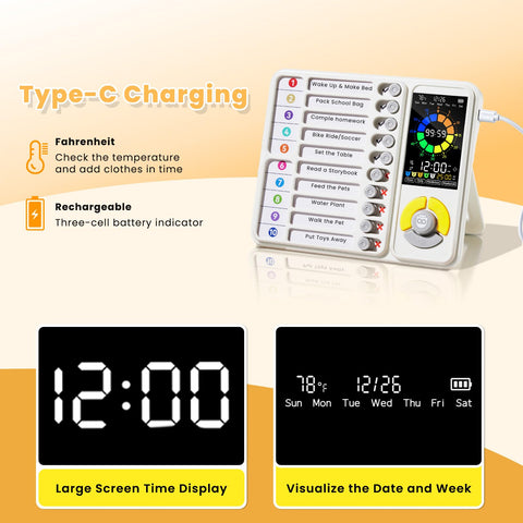 Mooking 5-in-1 timer serves classroom and home productivity.