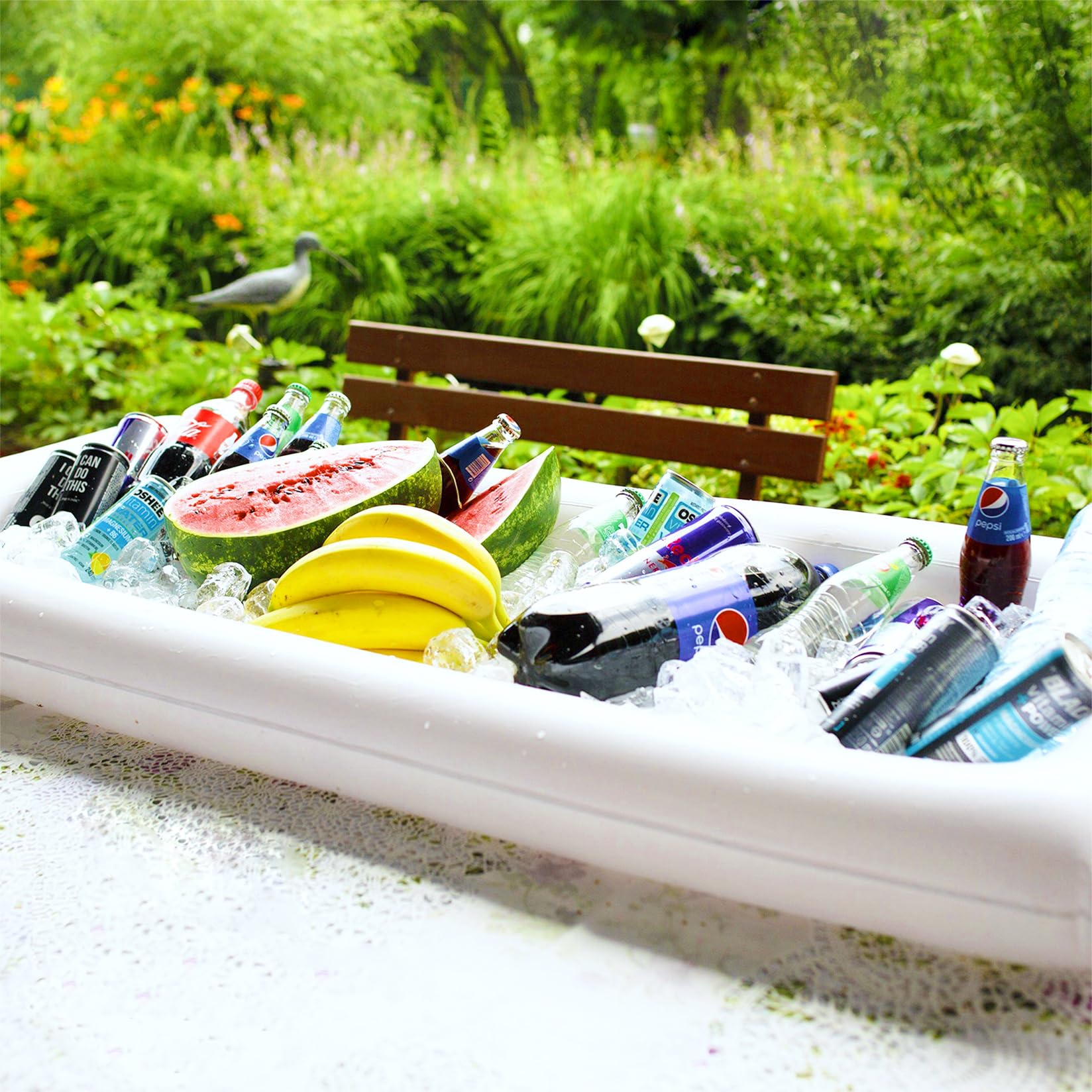 Moon Boat lightweight portable trays ready for events