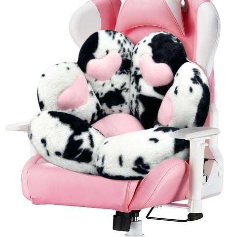 MOONBEEKI Cat Paw Cushion Chair closeup highlights plush softness for cozy seating.
