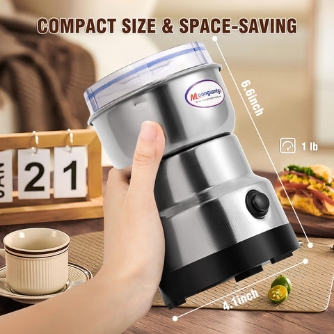 Moongiantgo replacement stainless steel blade ensures long-lasting performance.