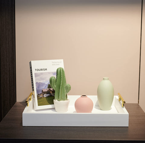 Moonlit Pond outdoor-service tray ready for patios and outdoor entertaining.