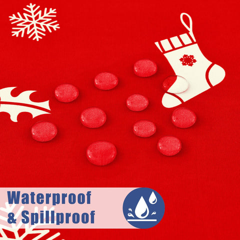 Moosfor Spandex tablecloth ideal for picnics and portable dining setups.