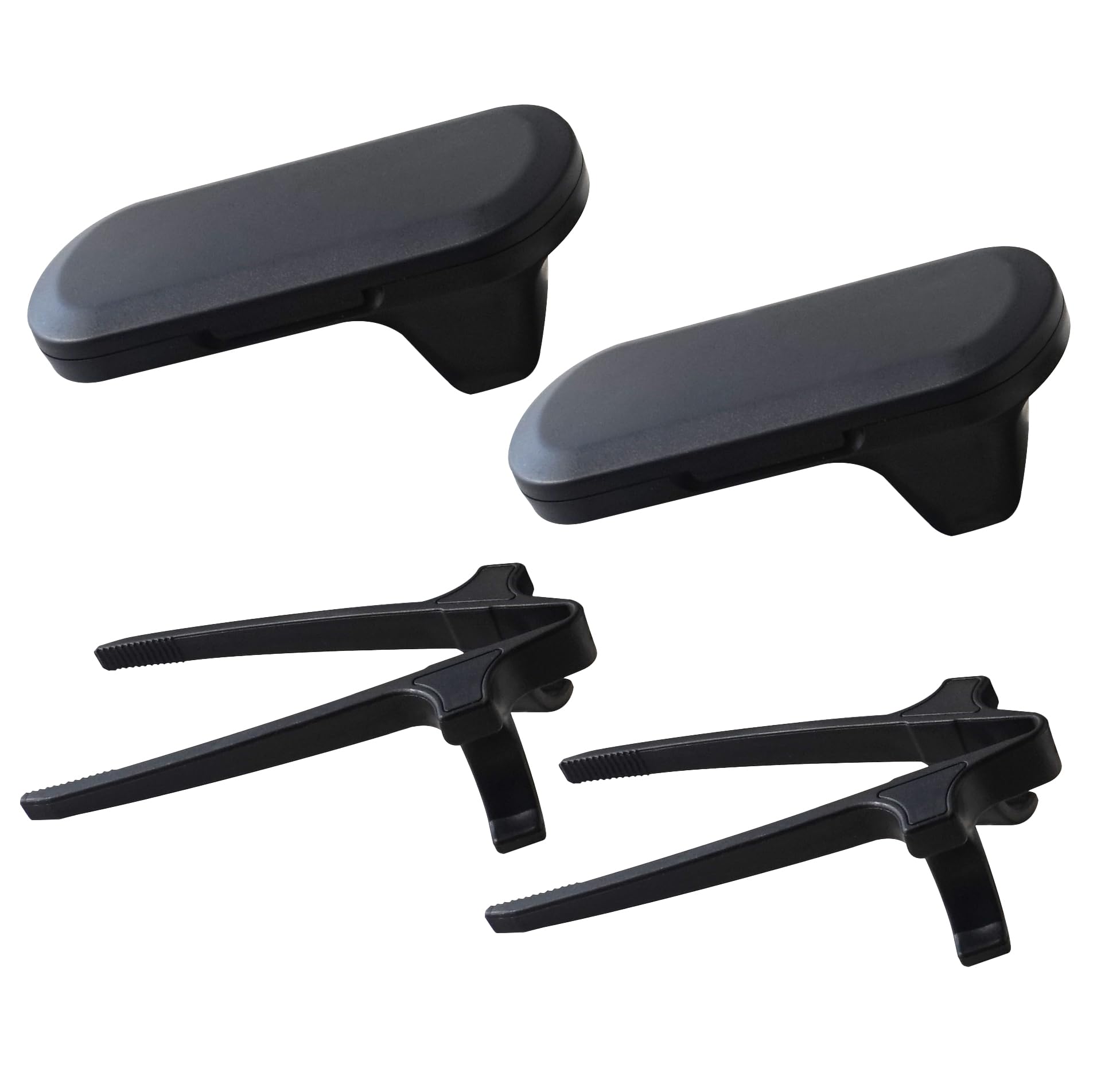 Moqing finger chopsticks in black ergonomic design for mess-free snacking