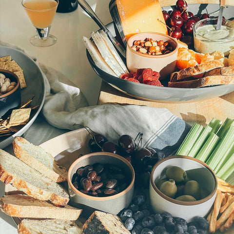 MORA modern oval bowls set on a neutral table, elevating everyday dining