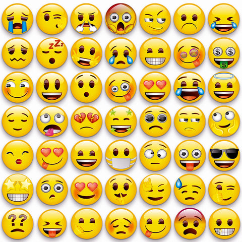 MORCART 54Pcs Emoji Magnets packaging with storage box for gifting.