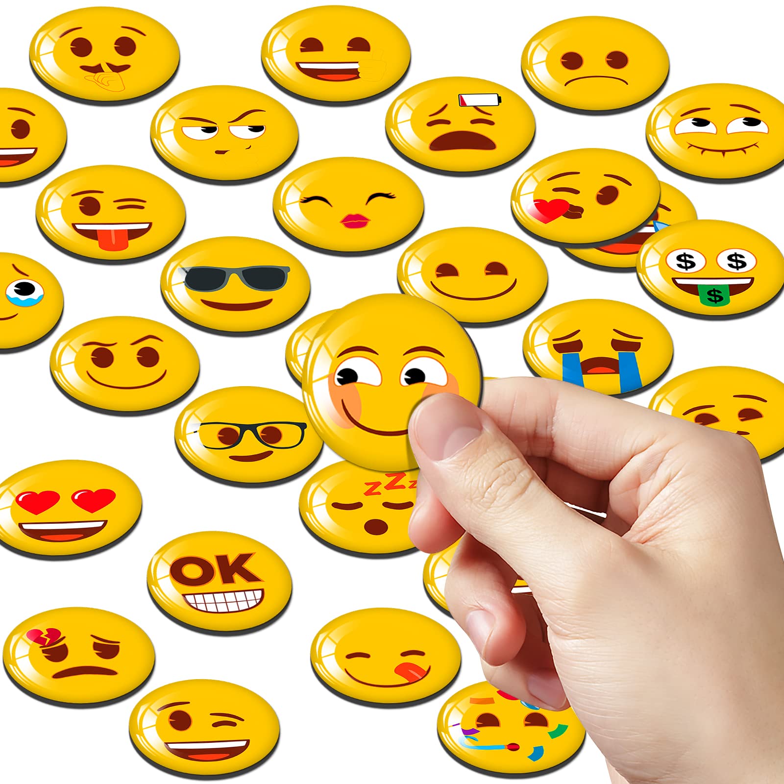 MORCART emoji magnets decorate office cubicles with cheerful icons and organization.