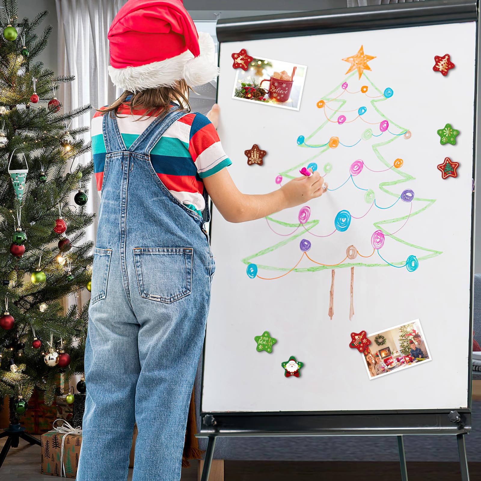 MorcART versatile magnets fit on magnetic surfaces for memos and photos.