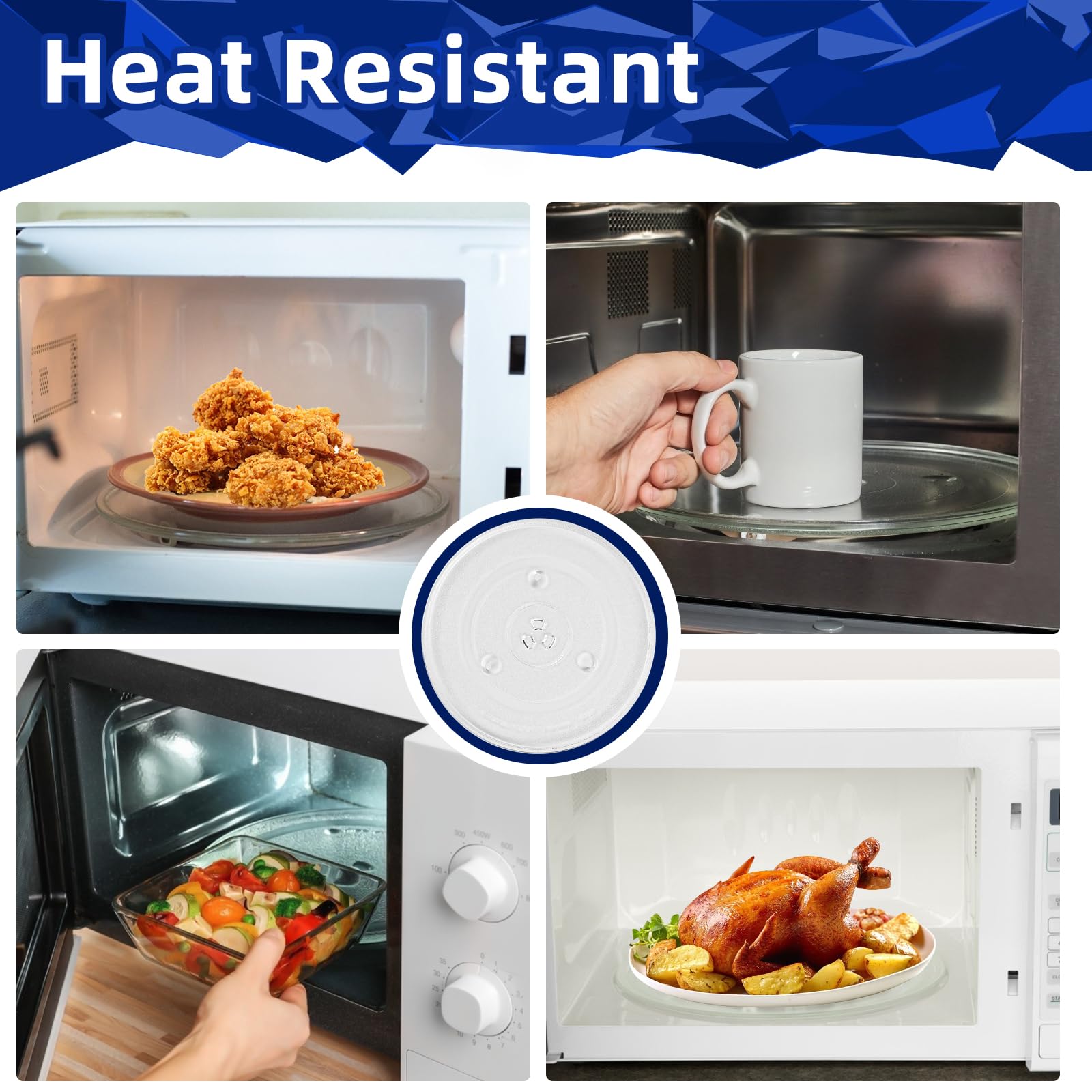MorefaLife dishwasher-safe microwave plate for easy cleaning after meals