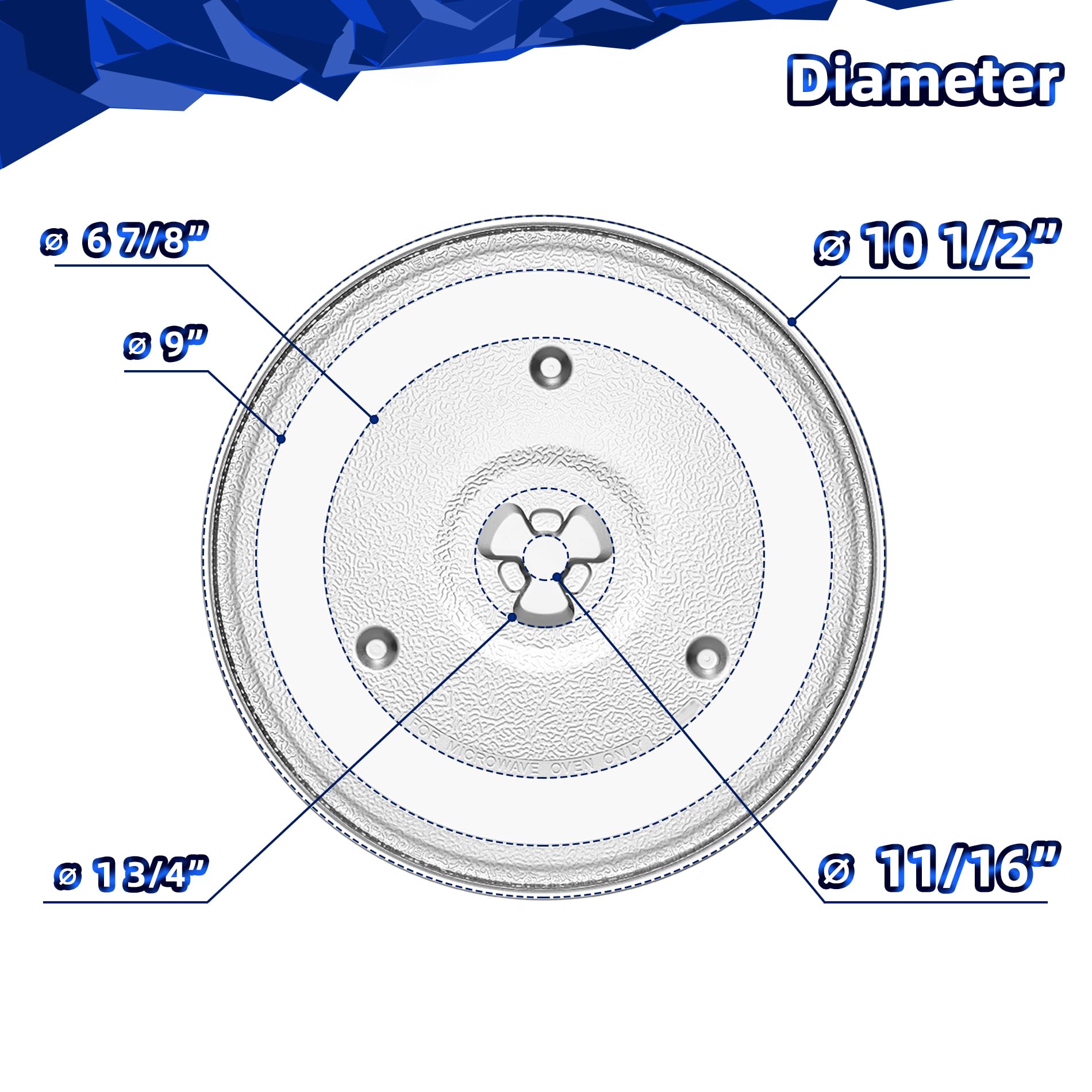 MorefaLife glass turntable compatibility list shows broad model support