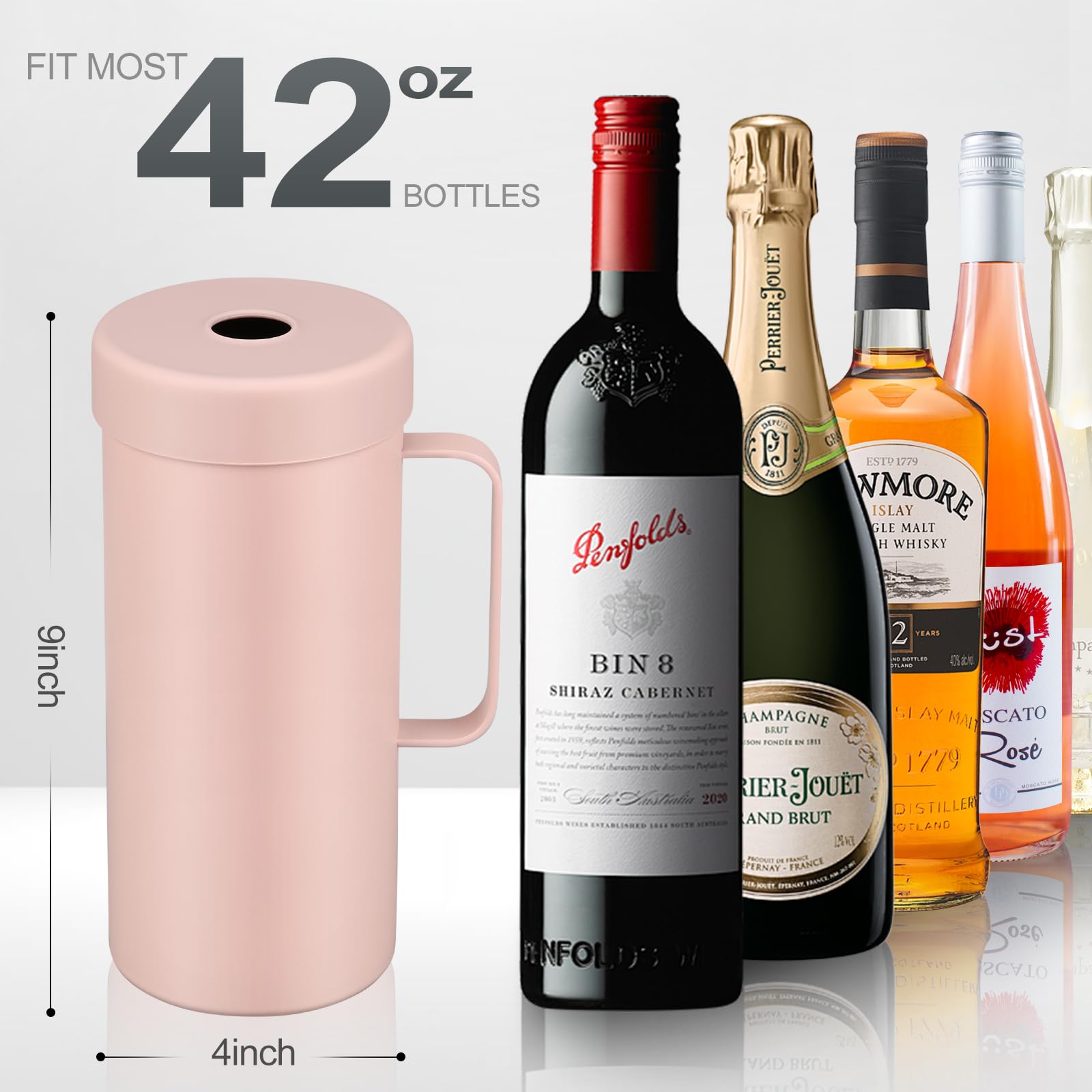 MoreFeel jumbo travel tumbler mode shows the convertible design for on-the-go drinks.