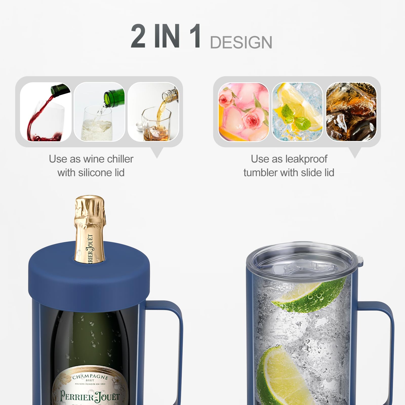 MoreFeel vacuum-sealed lid keeps pours clean and spill-free during transport.