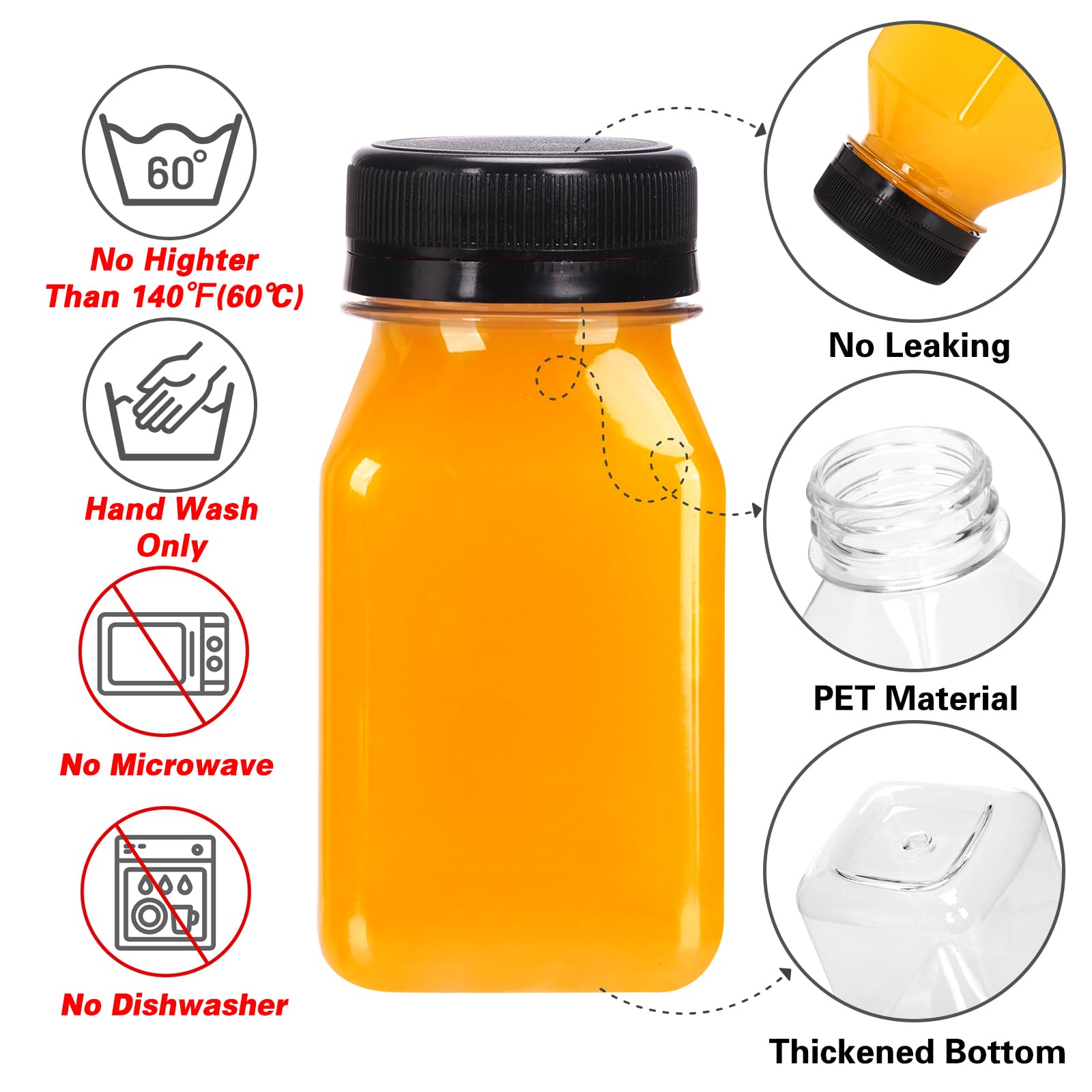 Moretoes bottle brush and funnel set: easy cleaning and filling.