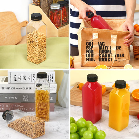 Moretoes bottles with waterproof labels for easy customization