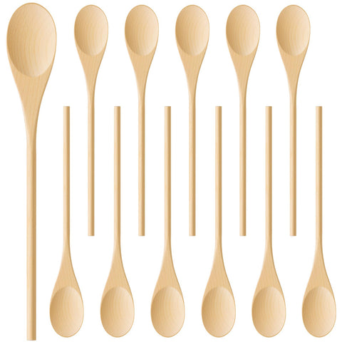 MORGLES 12-pcs wooden spoons packaging in a durable box for safe delivery.