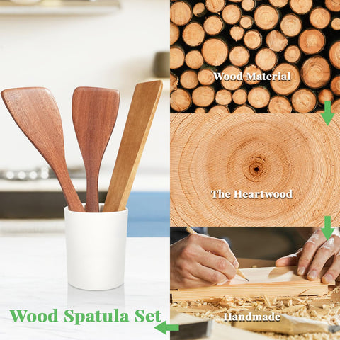 MORGLES 12-inch spatulas extend reach and guard hands from heat