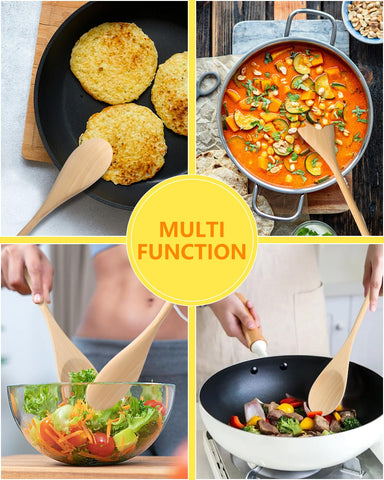 MORGLES spoons are easy to clean after use for everyday cooking tasks.