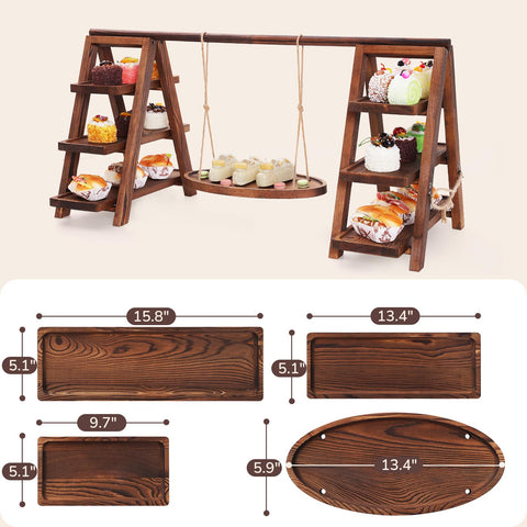MORITECK extra-wide 5.1-inch trays support pastries and cookies