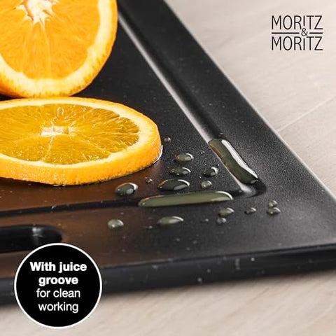 Moritz & Moritz board with juice groove to contain liquids