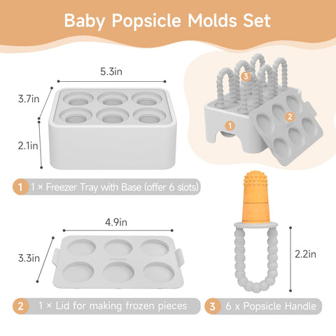 Morlike Baby Tiny Pops anti-tip base helps prevent spills