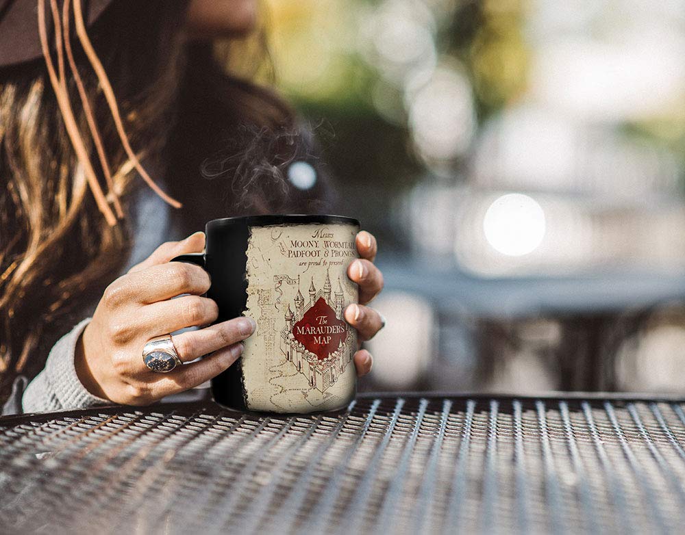 Morphing Mugs Marauder's Map mug is a collectible display piece