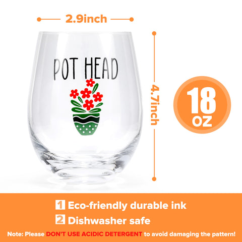 MortyGrove cactus illustration wine glass highlights green charm perfect for plant-themed gatherings.