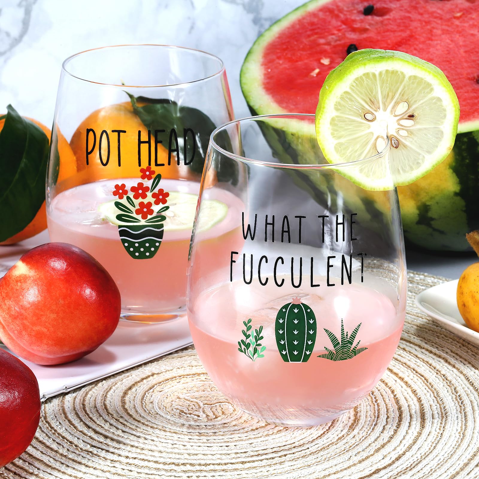 MortyGrove crystal-clear glass showcases vibrant plant art during any occasion.