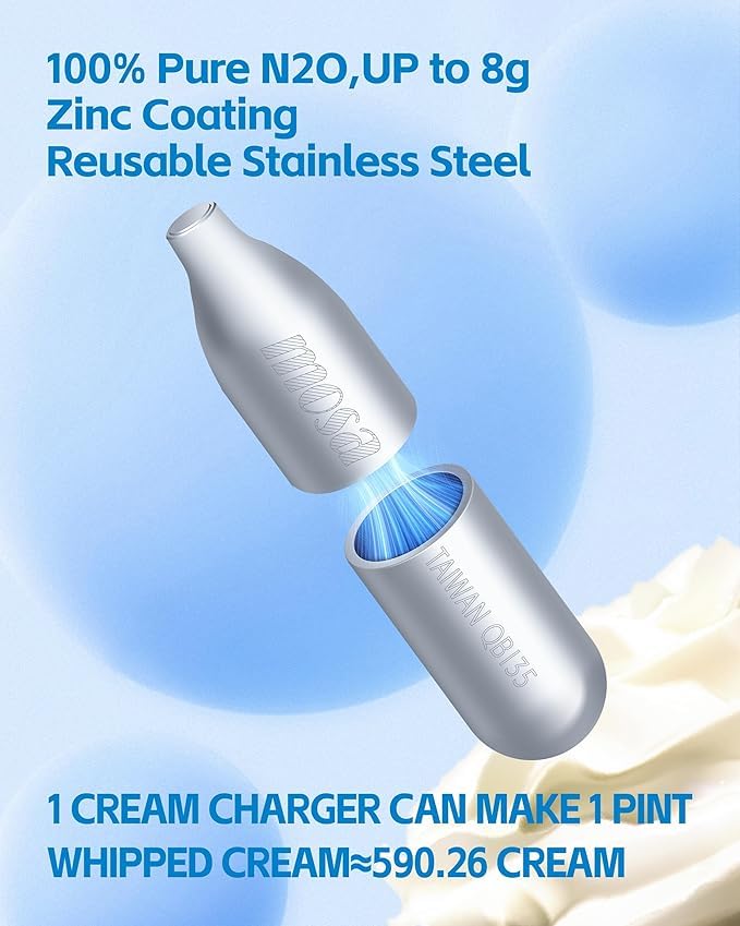 Mosa food-safe stainless-steel capsules ensure safe culinary use and long-lasting storage.