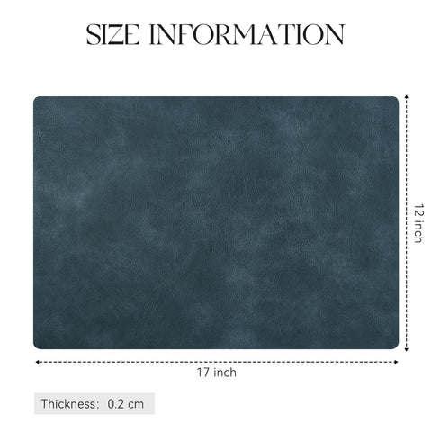 MOSAYT placemats suitable for indoor and outdoor table setups.