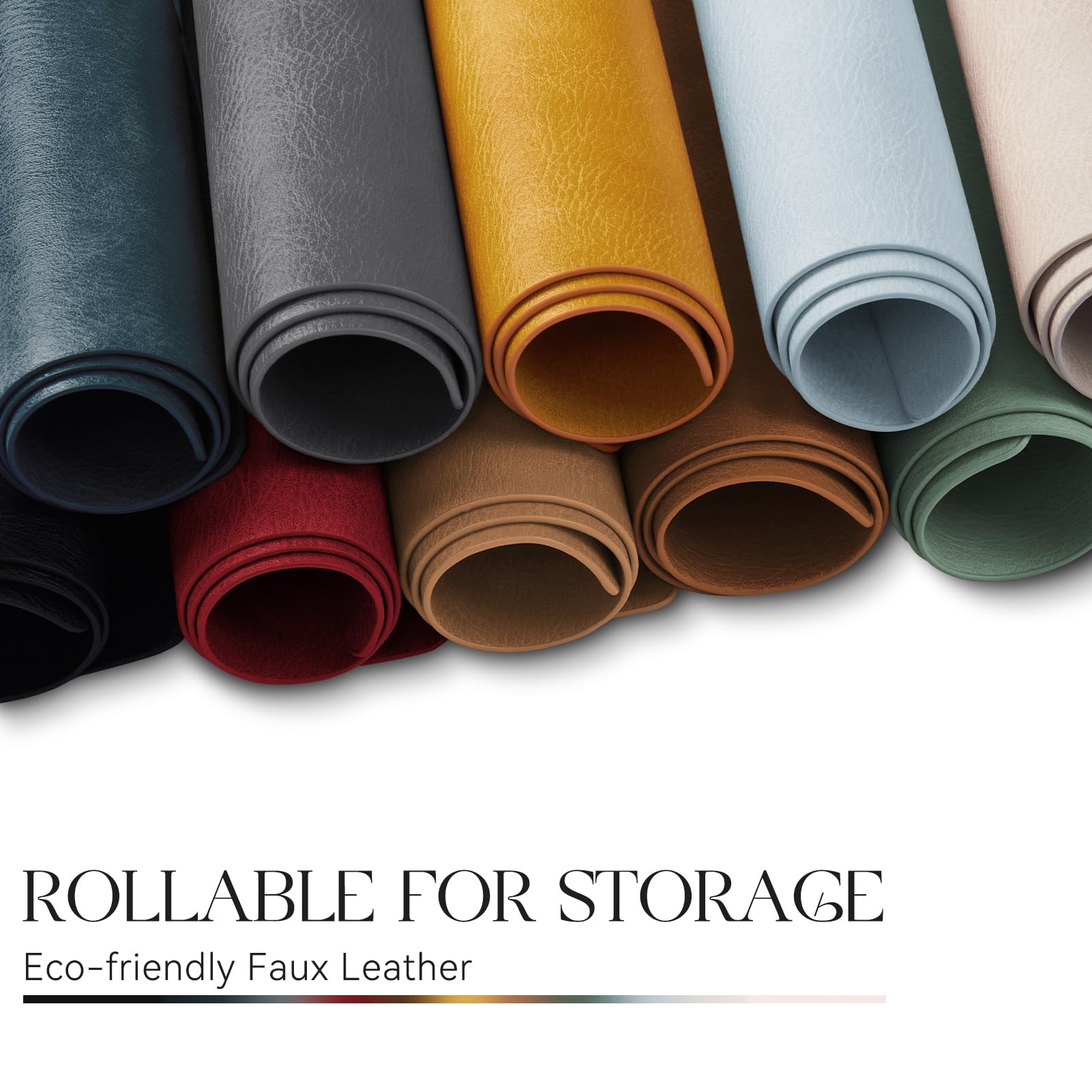 MOSAYT vinyl placemats beige wipe-clean for easy maintenance.