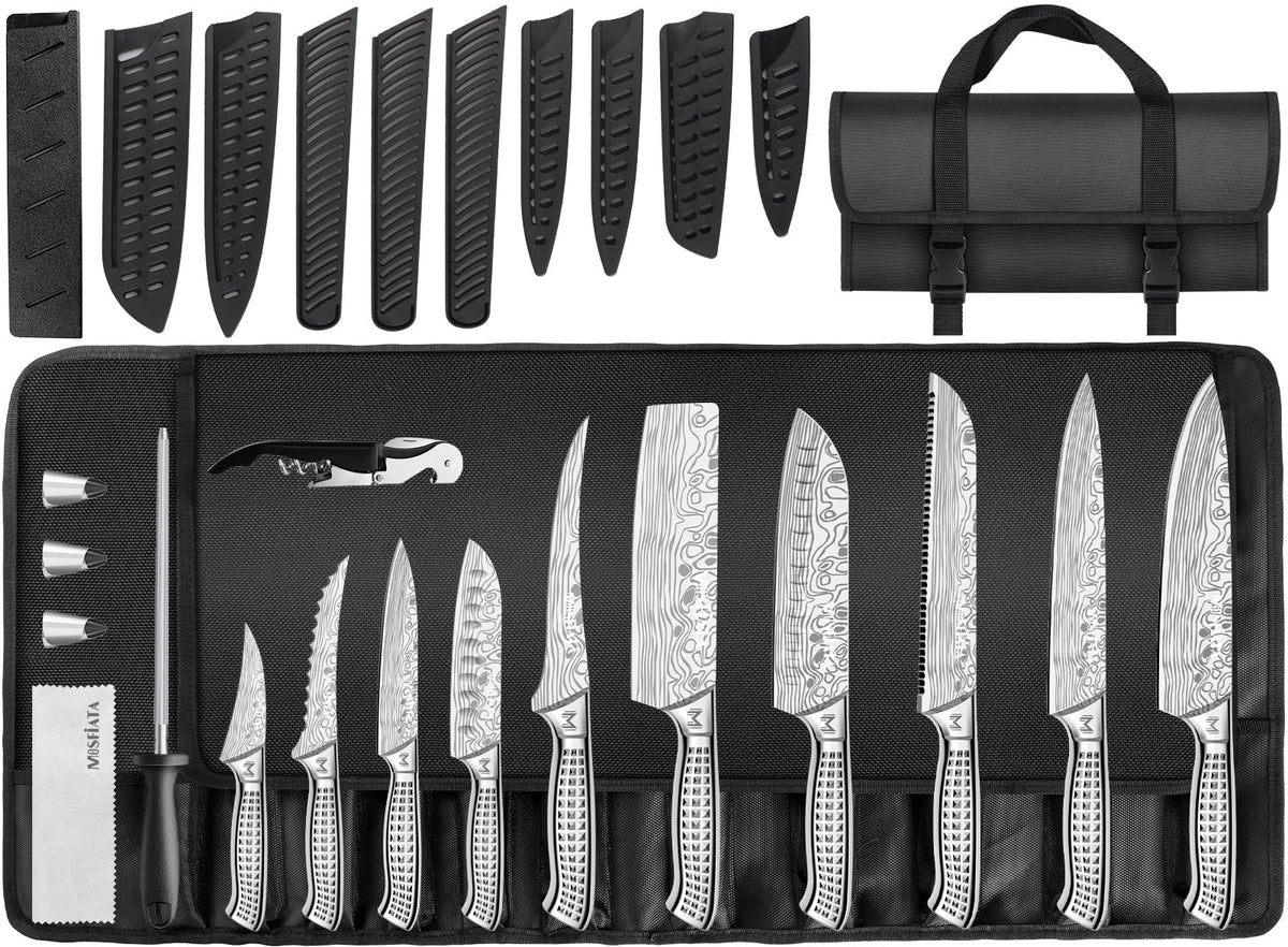 MOSFiATA 8 inch chef knife for precise slicing and daily prep