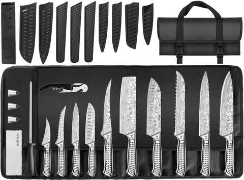 MOSFiATA 8 inch chef knife for precise slicing and daily prep