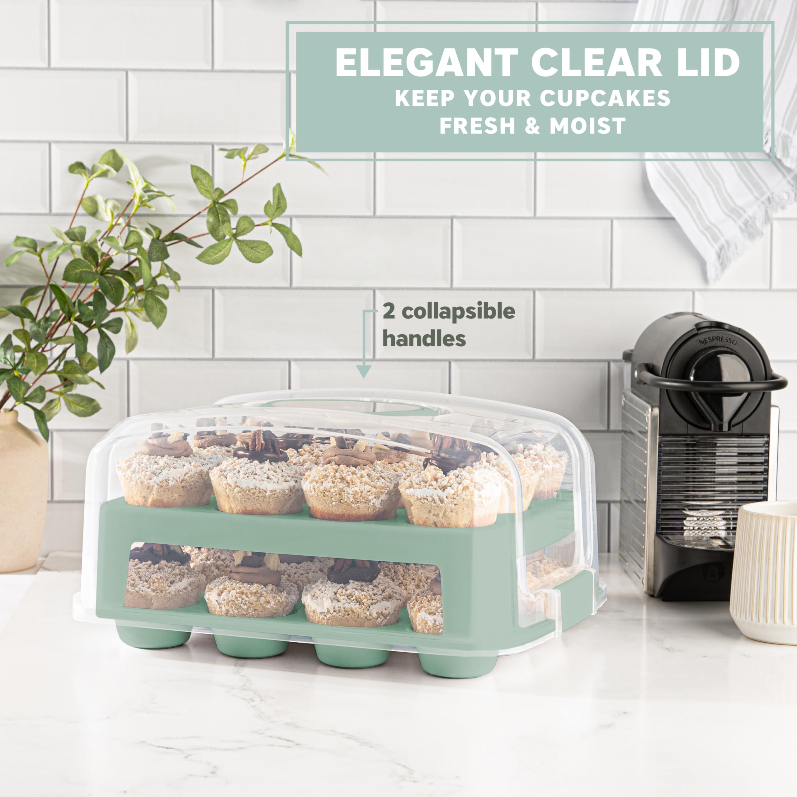 MosJos double-handle design enabling secure transport of treats.